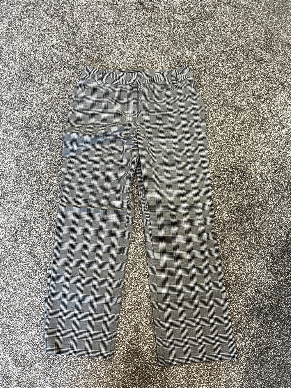 Reitmans Black and White Glen Plaid Men’s Dress Pants